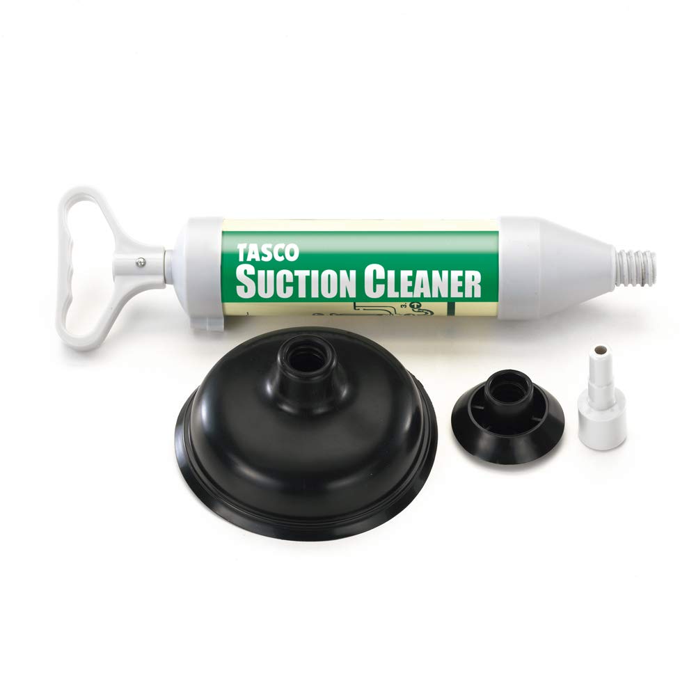 

Ichinen TASCO TA918SS Vacuum Pipe Cleaner clogged kitchen drain for air conditioner water Rubber cup suction pump [For toilet, sink, hoses] [Also
