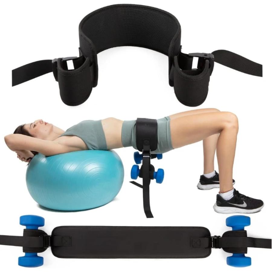 Dumbbell Exercise Belt Hip Thrust Weight-Bearing For Effective Glute Bridge Barbell Workout Waist Fitness Weight Training2