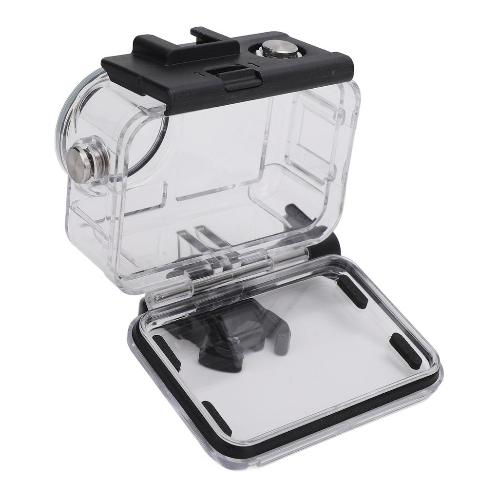 Action Camera Waterproof Case Underwater Protective Housing Case Compatible for Osmo Action 4 3 60M Diving Housing Shell