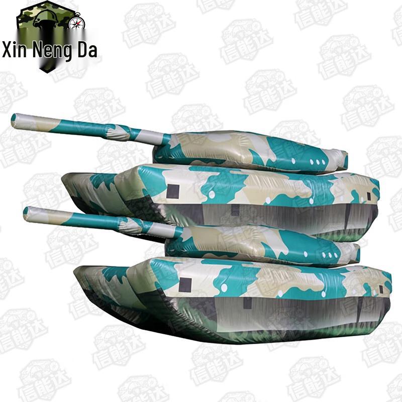 Inflatable Tank Decoy Model