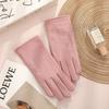 Plush Touch Screen Gloves Warm Driving Mittens New Skiing Gloves  Girls