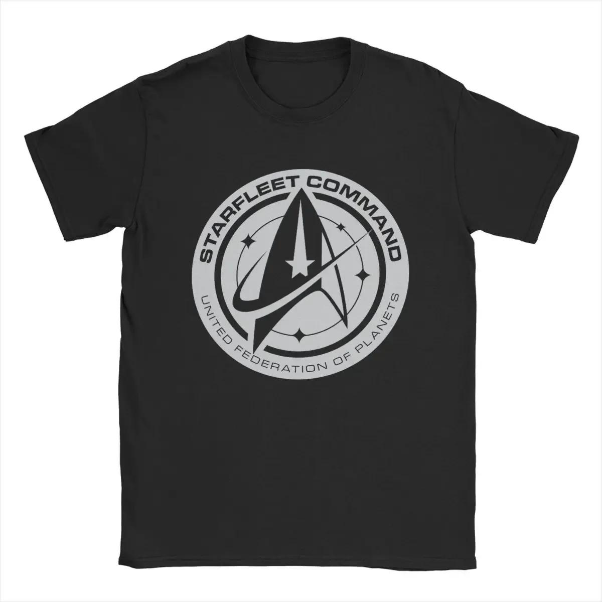 

Stars Treks Discovery United Federation T Shirt for Men Cotton T-Shirts Round Collar Tee Shirt Short Sleeve Clothing Graphic#Color XXXXXL