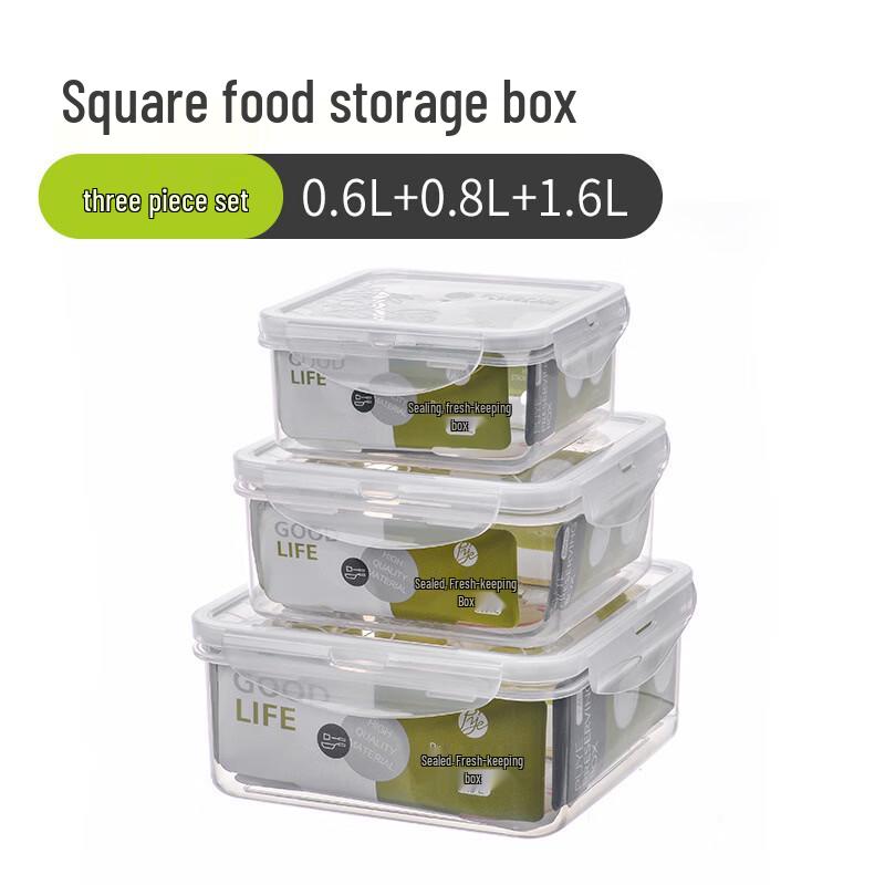 Ru Han Plastic Food Storage Container Set
