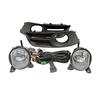 Car LED Fog Lights Fog Lamp For Toyota Corolla 2004 2005 2006 an Version Harness Wiring Cover Grille Halogen