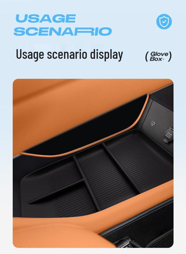 Compatible with Geely Galaxy V900: Car Console Storage Box Decorative Accessories & Armrest Storage.