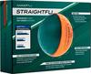 2025 Maxfli Golf Balls Straightfli Golf Balls Straight Fly Balls Hard To Curve Rules Compliant (Matte Orange) [Used]