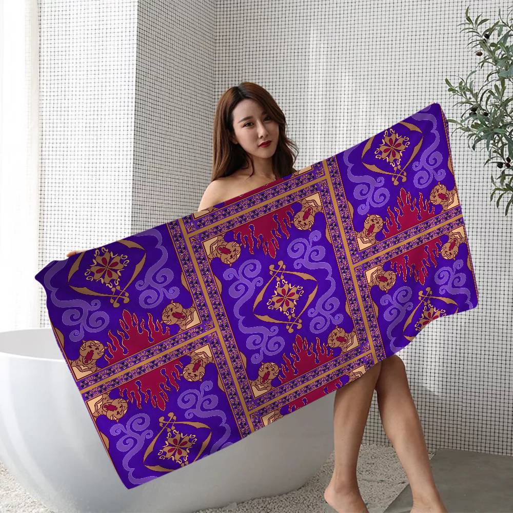 Bohemian Hippie Style Microfiber Beach Towel Absorbent Quick Dry Soft Yoga Swimming Resort Mountain Climbing Towel