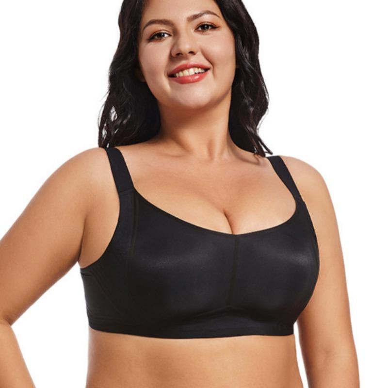 Ultratenké bezešvé spodní prádlo s králičími oušky pro ženy s velkými prsy, malými prsy a maskovací podprsenka proti povislým prsům