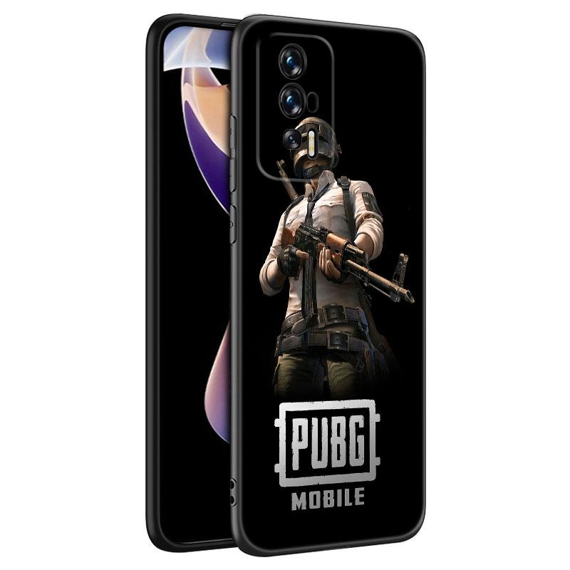 Горячая игра Pubg черный силиконовый чехол для телефона Xiaomi Redmi 7A 8A 9A 10A 11A 9C 10C 12C 13C 11 Prime A1 A2 Plus 12 4G Note 9T 12R Redmi 11 Prime 4G