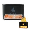 Realistic Flame Simulation Electric Humidifier with Cool Mist and Night Light for Improving Air In Multiple Spaces