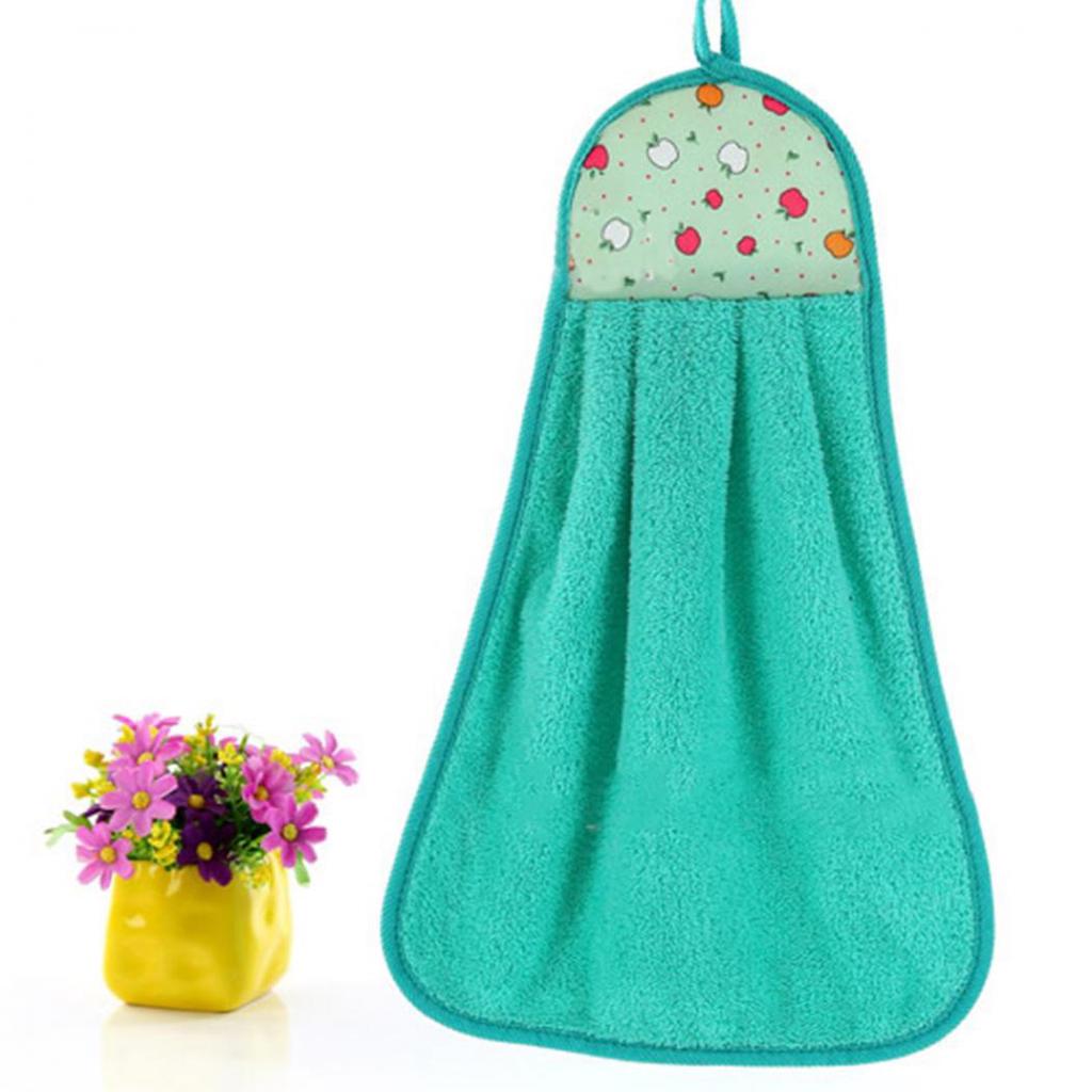 Ručník Měkká plyšová závěsná utěrka na koupání