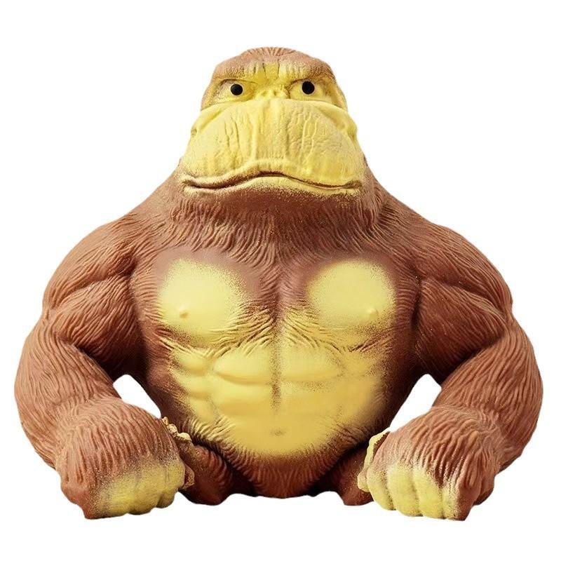 Stretchy Squishy Gorilla Fidget Toy Slow Rebound Perfect For Stress Relief Home Office Kids Adults Gift
