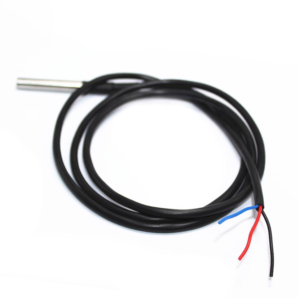 Impermeable DS18B20 Sonda de temperatura Sensor de temperatura SODIAL R