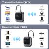 Joyroom Car Bluetooth 5.4 Receiver Transmitter 2-IN-1 AUX Car Bluetooth Adapter With LED Display TX/RX Dual Mode For Car Music