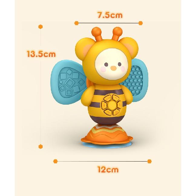 

Музыкальная игрушка с присоской, стульчик для кормления, интерактивная игрушка, пчелиная присоска, машина для музыкальной истории, погремушка, прорезыватель, игрушка для прорезывания зубов