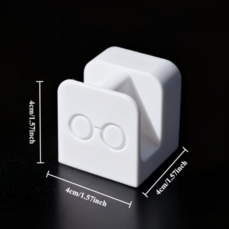 Non-Slip Eyeglasses Holder Stand 3D Printed PLA Glasses Rack For Desk Nightstand Anti-Scratch Eyewear Organizer Accessory