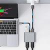 Hub Adapter 4In1 Usb-C Usb-A 2X Hdmi 4K 60Hz - Gray