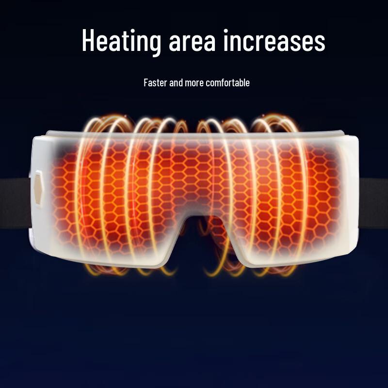 Smart Eye Massager with Heat and Bluetooth Music CN plug (adapter included)