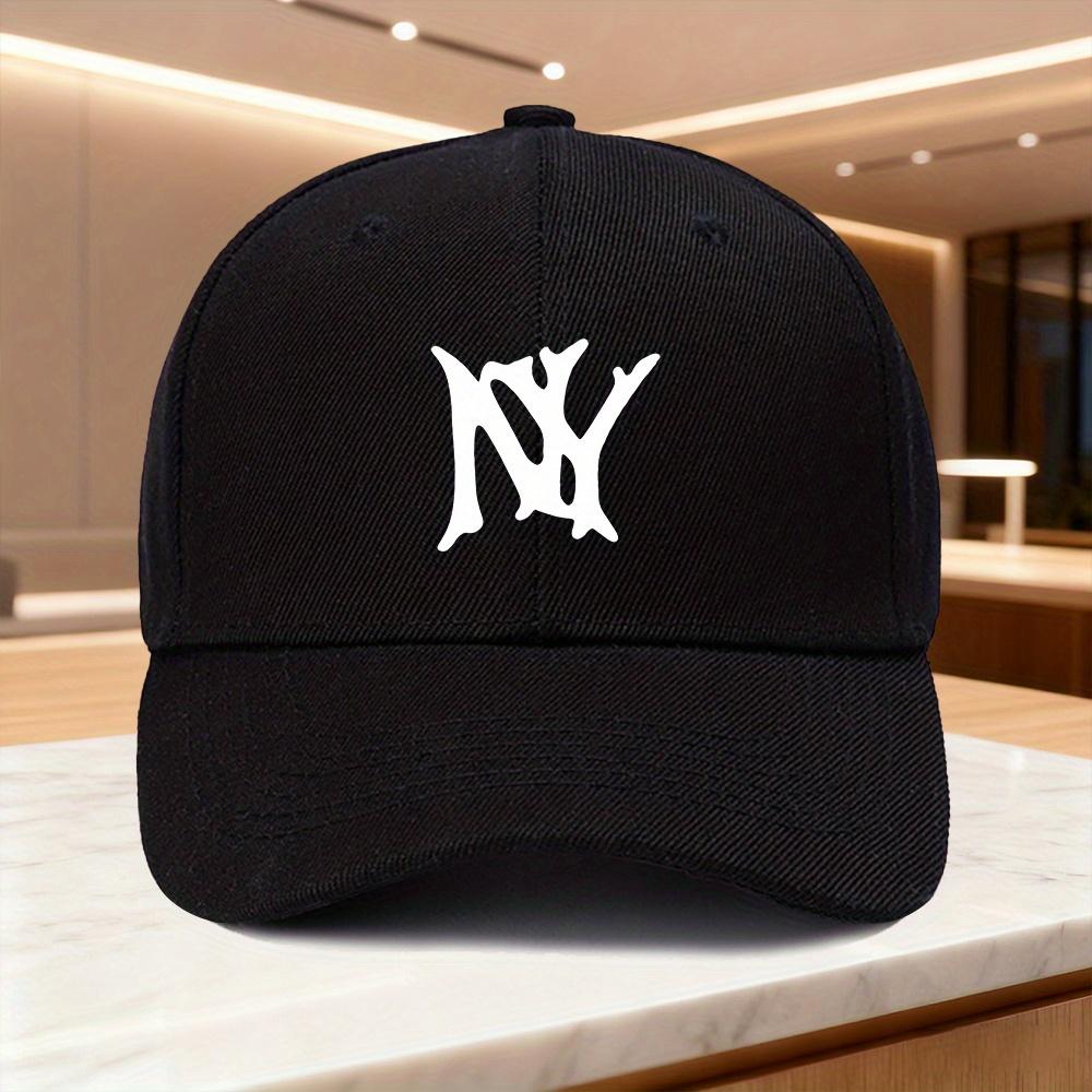 PC NY Print Snapback Baseballkappe Kompatibel für Männer Frauen NY Outdoor Hochzeitsmütze Handwaschbar WeihnachtenOsternth o