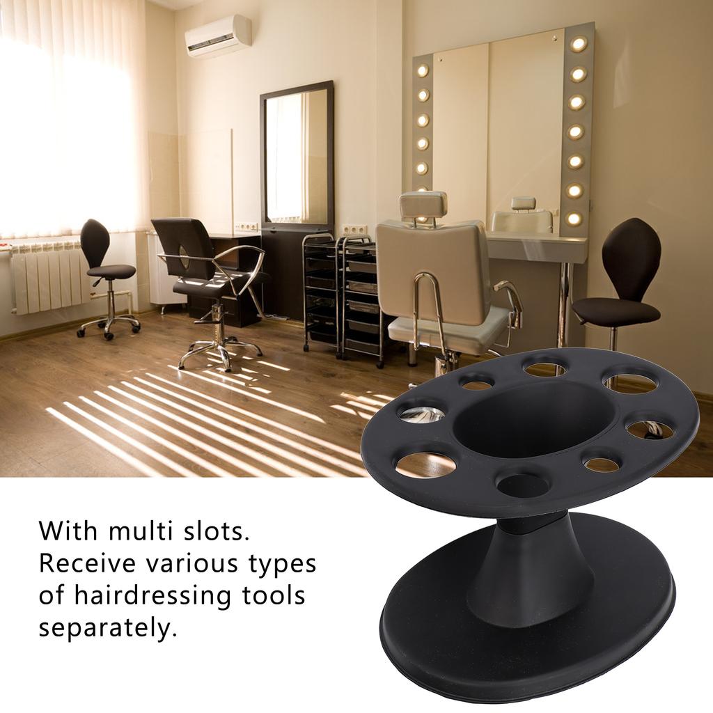 Professioneller Salon Kämme Aufbewahrungsständer Mehrere Schlitze Klemmen Halter Friseurwerkzeug Organizer Rack