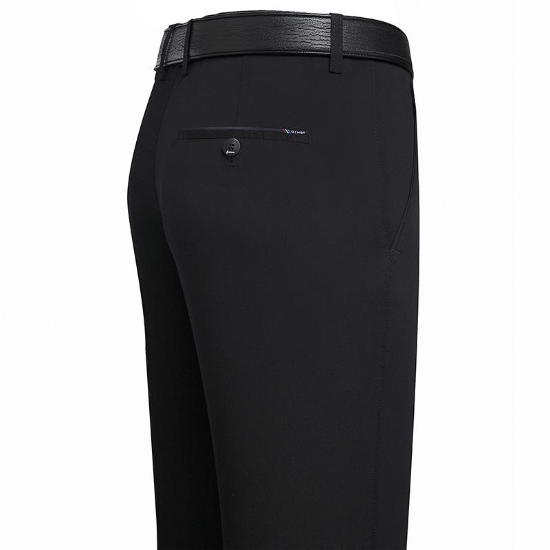 

Мужские эластичные брюки зауженного кроя в стиле business casual - Не требующие глажки, Прямые, Весна/Лето 38