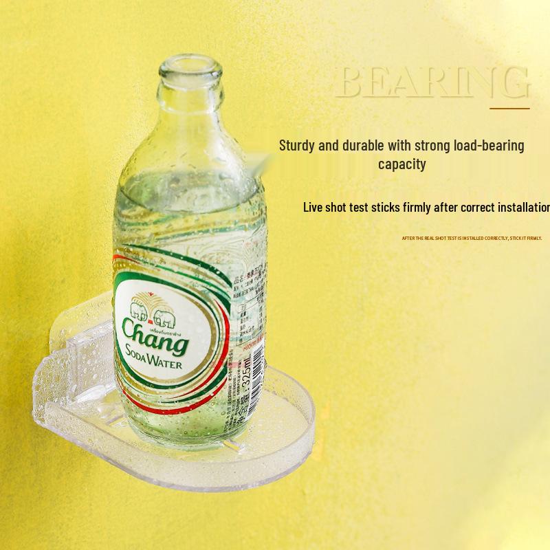 Bohrloser Transparenter Kamera-Router-Regal-Wandhalterungshalter