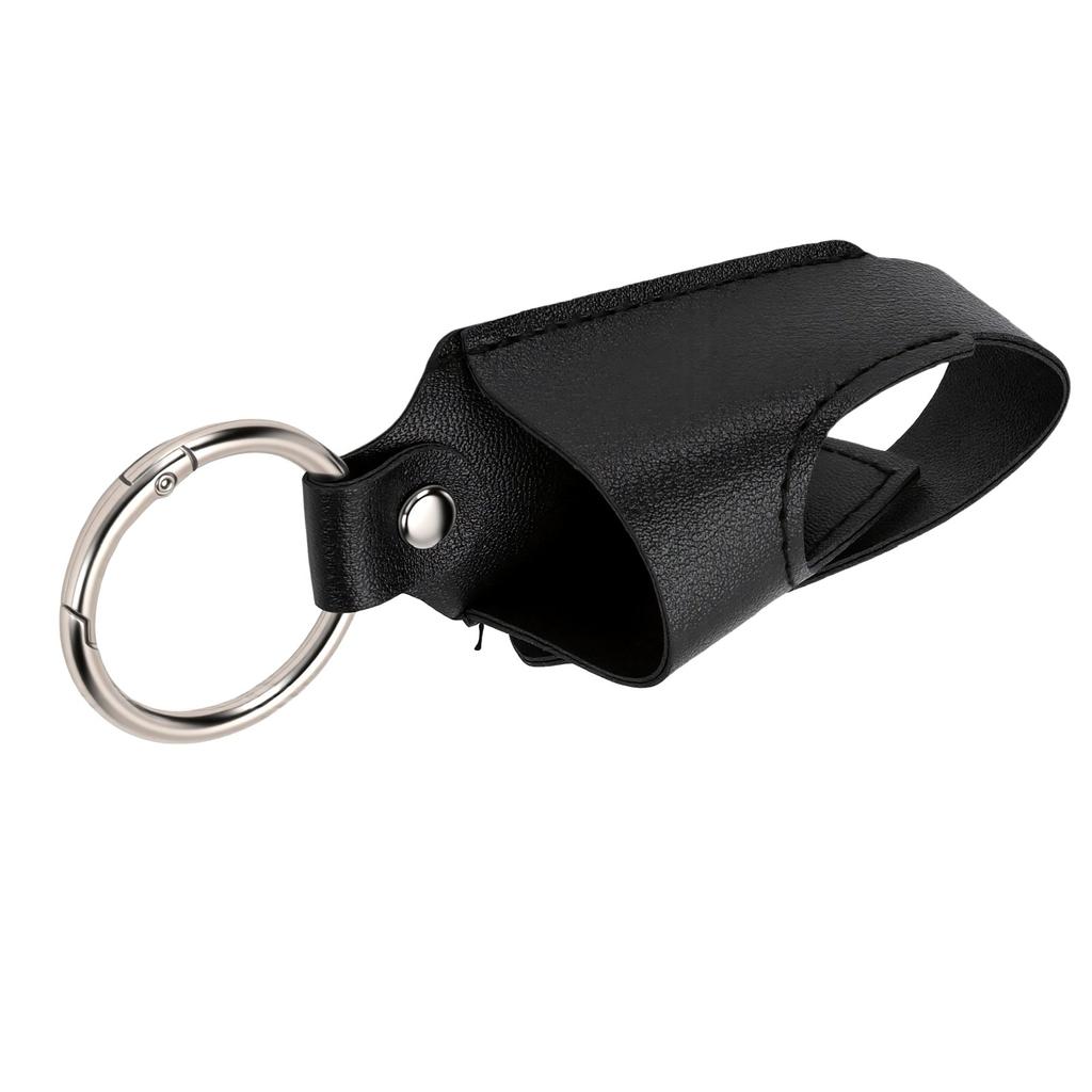 Inhaler Holder Portable PU Leather Inhaler Carrying Holder with Clip for Home Work Travel
