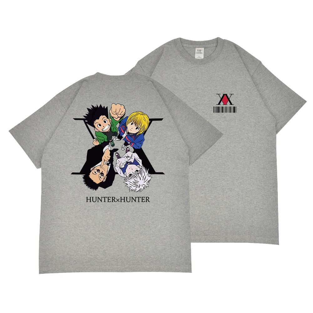Japanese Anime Hunter X Hunter Printed Tshirt Mens and Womens Tshirt Mens Top Sports Tshirt Mens Tshirt Summer Tee 2026