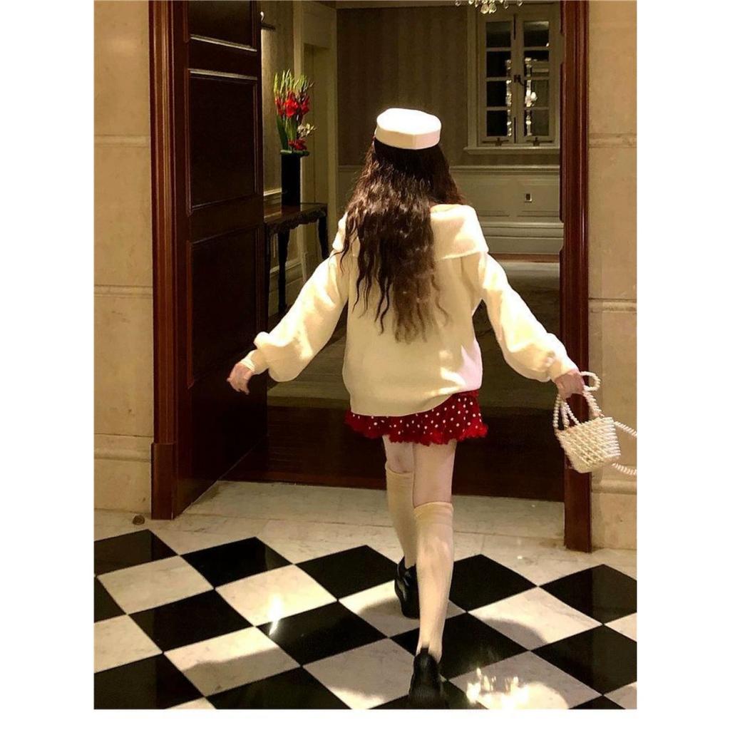 Women Sweet Hot Girl Bow Off-Shoulder Sweater Autumn Winter Elegant Sexy Fashion Knitted Tops Casual Y2k Knitwear Pullover New