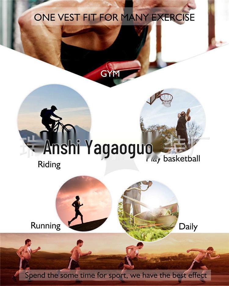 Men's Short Sleeve Sweat-Inducing Fitness Suit Corset: Plus Size Waist Trainer and Body Shaper