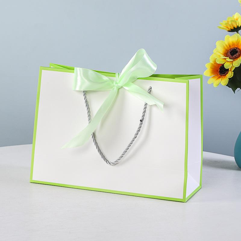 Gift, Cosmetic & Shopping Paper Bags with Bow Handles