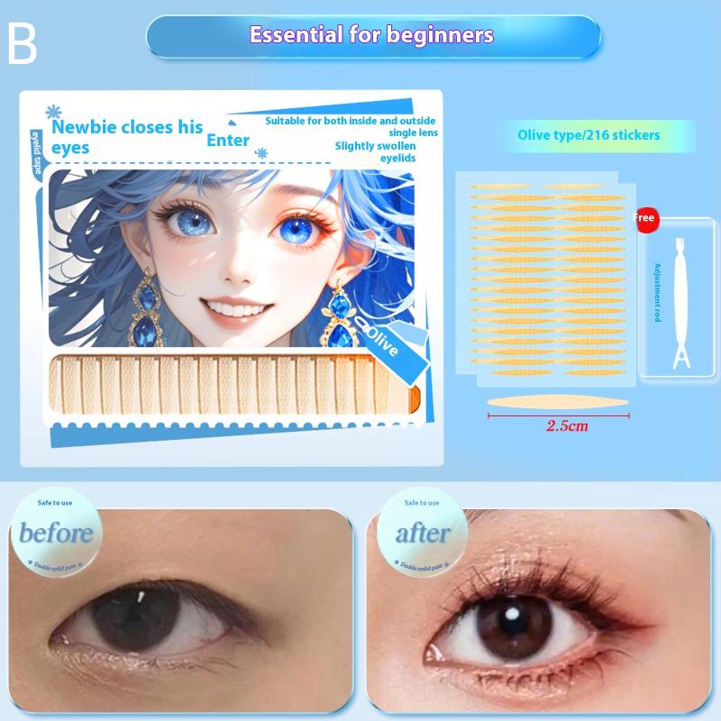 

180/216/240Pcs Invisible Eyelid Sticker Lace Eye Lift Strips Double Eyelid Tape Adhesive Stickers Eye Tape Tools Lash Tape