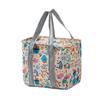 Floral Large-Capacity Insulated Oxford Cloth Lunch Bag