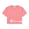 Womens/Ladies Crew Neck Regular Crop T-Shirt