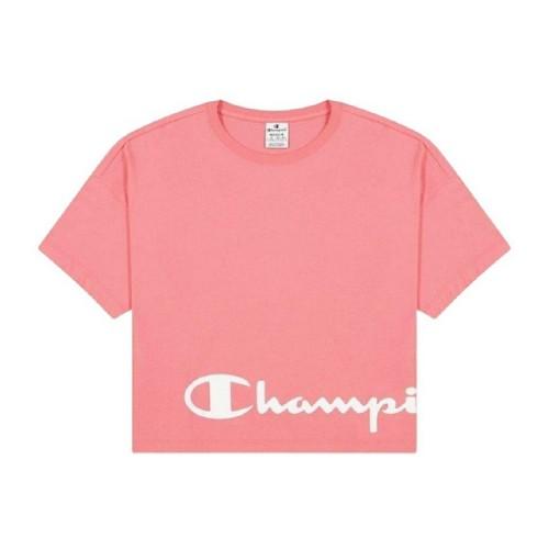Champion Womens/Ladies Crew Neck Regular Crop T-Shirt
