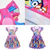 Bluey Bingo Print Cosplay Dress For Kids Halloween Or Theme Party Ready!