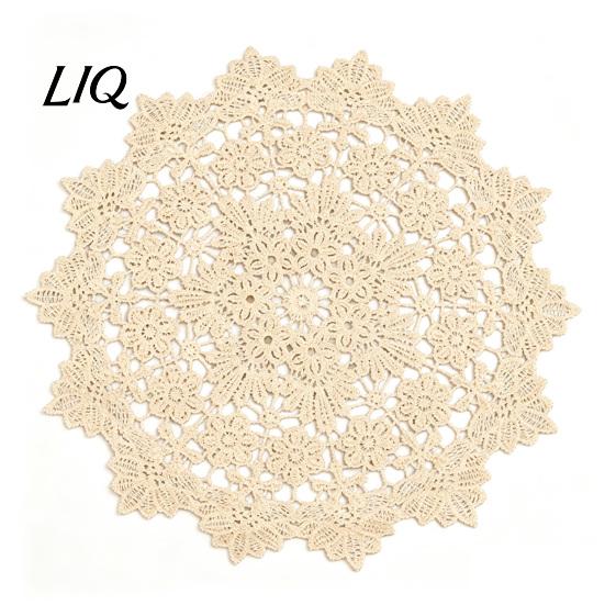Dessus de table en tissu lavable pour la maison, Sets de table ronds en dentelle florale, Sous-verres brodés, Sets de table, Sets isolants thermiques, Décoration Rétro, Théière, Vase, Salle à manger