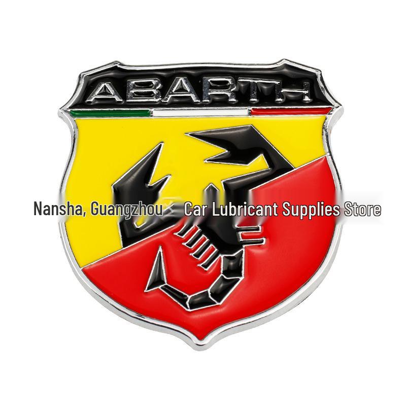 Наклейки Abarth Scorpion и Итальянский флаг для автомобиля Fiat Viaggio