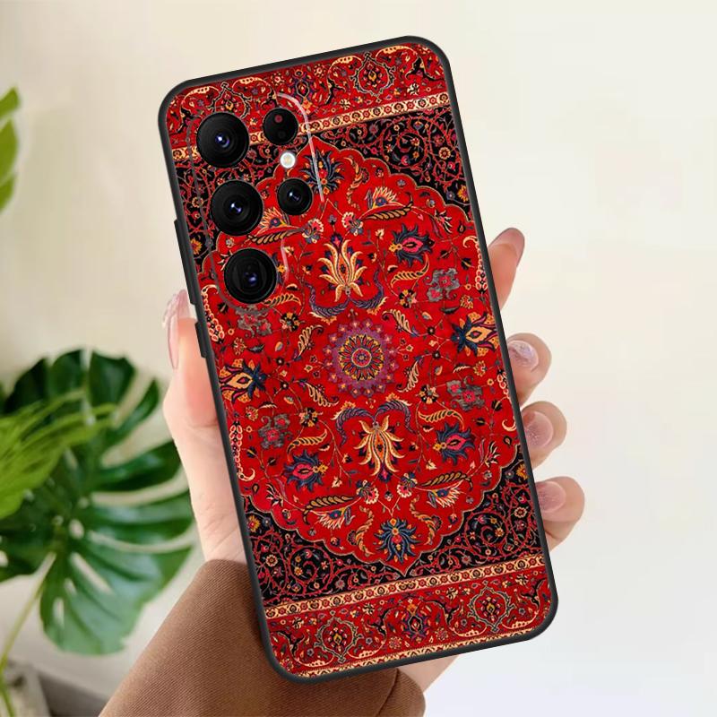 

Искусство персидского ковра Мягкий чехол для Samsung Galaxy S25 Ultra S21 S22 S23 S24 Plus S9 S10 S20 FE S24 FE Чехол для телефона Galaxy S21 FE