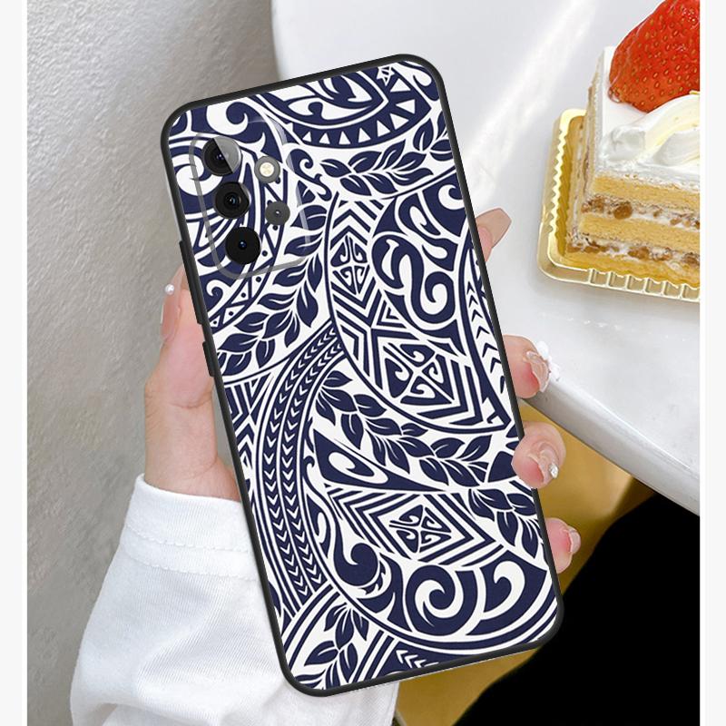 Maori Tribal Samoan Polynesian Case For Samsung Galaxy A55 A35 A15 A14 A34 A54 A73 A53 A33 A23 A13 A12 A32 A52 A51 Cover