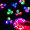 Crystal Luminous LED Light Fidget Spinner Hand Top Spinners Glow In Dark EDC Stress Relief Toys Kids Adult Anti Stress Fidget Toys