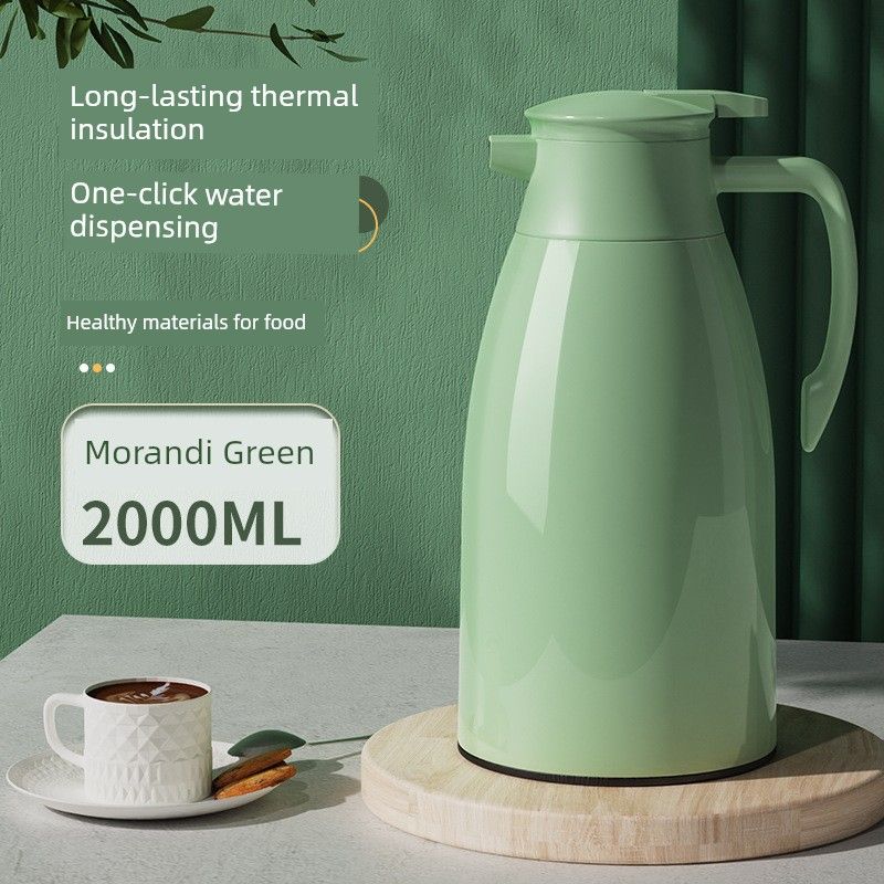 New Style Thermos Kettle for Office Workers, Large Capacity Thermos Cup, Coffee Pot, Large Hot Water Bottle for Dormitory, Teapot, Warm Water Kettle