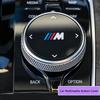 Car Multimedia Knob Button Cover Sticker For BMW MINI 5 Series G30 G32 6GT G20 F10 F30 G01 G02 G05 G06 G07 G11 F15 3GT X3 X4 X5 cysh69