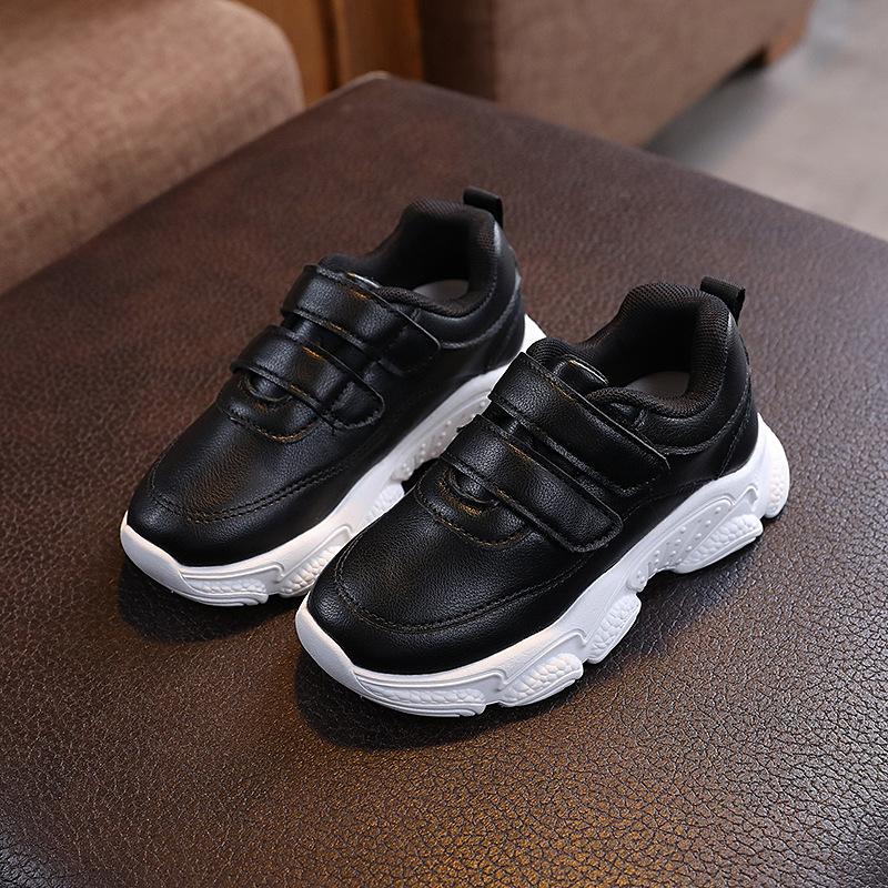 Children s Shoes - Boys  Sports Shoes, Girls  Breathable Casual Shoes, Small Children s Sneakers 21 чёрный