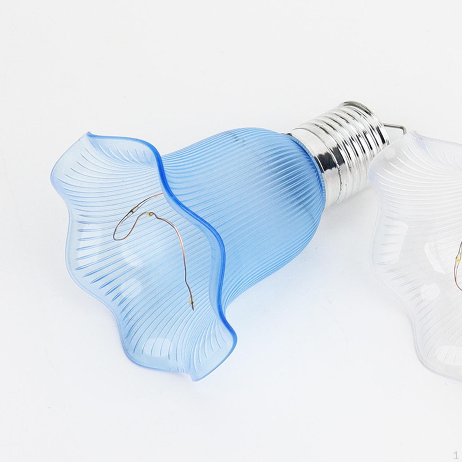 

Декоративный подвесной светильник на солнечной батарее 11x14 см, многоцелевой, водонепроницаемый, портативный, для дома, походов Blue Lampshade