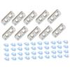 Dierenkooien Gesp Plastic Kooi Draadhek Klem Set Draagbaar Accessoire voor Opvouwbare Dierkooi DIY Modulaire Kooi