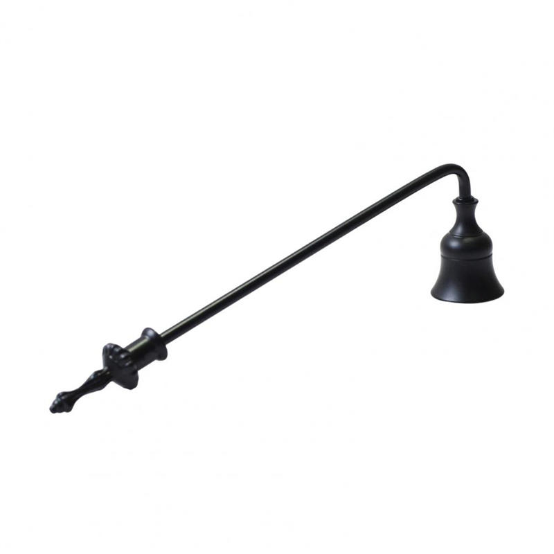 Bell Handle Candle Tool Candle Extinguisher Bell Metal Small Horn Candle Extinguisher Cover Non Blowing Candle Cover