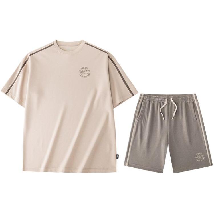 Anta Life Collection Casual Sportswear Men s Champagne Khaki/Linen Gray 952428201-2 L