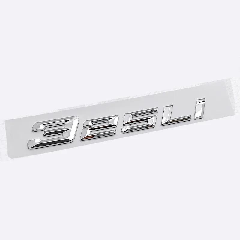 Naklejki z literami ABS na samochód Naklejka Voor BMW 320i 520Li 730Li 760Li Emblemat z tyłu