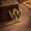 2026 European & American Trend Dragon-Shaped Retro Hip Hop Unisex Brooch Pendant